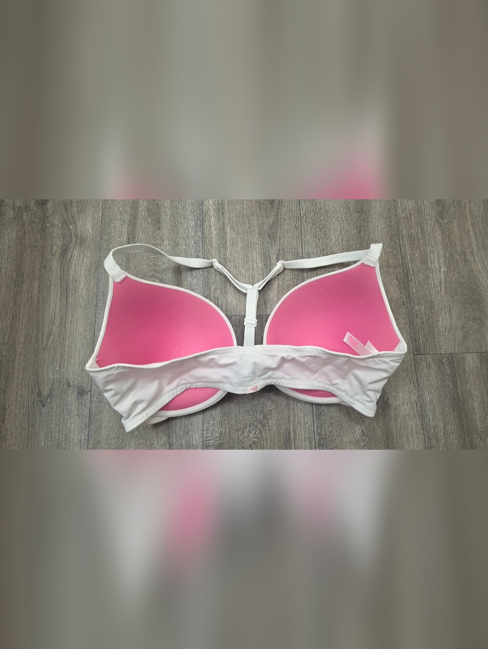PINK Victoria's Secret Wear Everywhere Push-up Bra-Size 36DD - Picture 3 of 6
